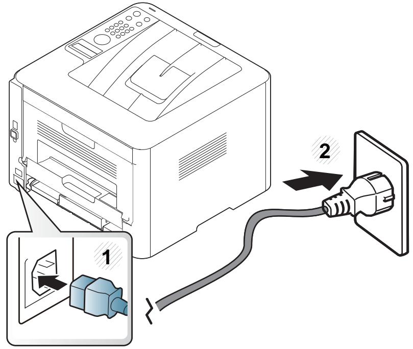 SAMSUNG Sl-/3820ND - Mise en marche de l'ordinateil - 1