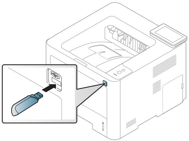 SAMSUNG Sl-/3820ND - Pour imprimer un document à partir d'un périphérique de stockage USB - 1
