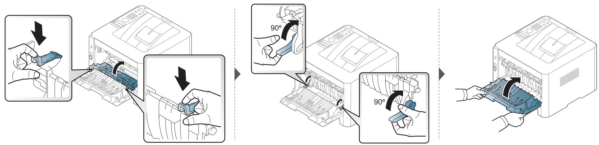 SAMSUNG Sl-/3820ND - Résolution des bourrages papier - 2