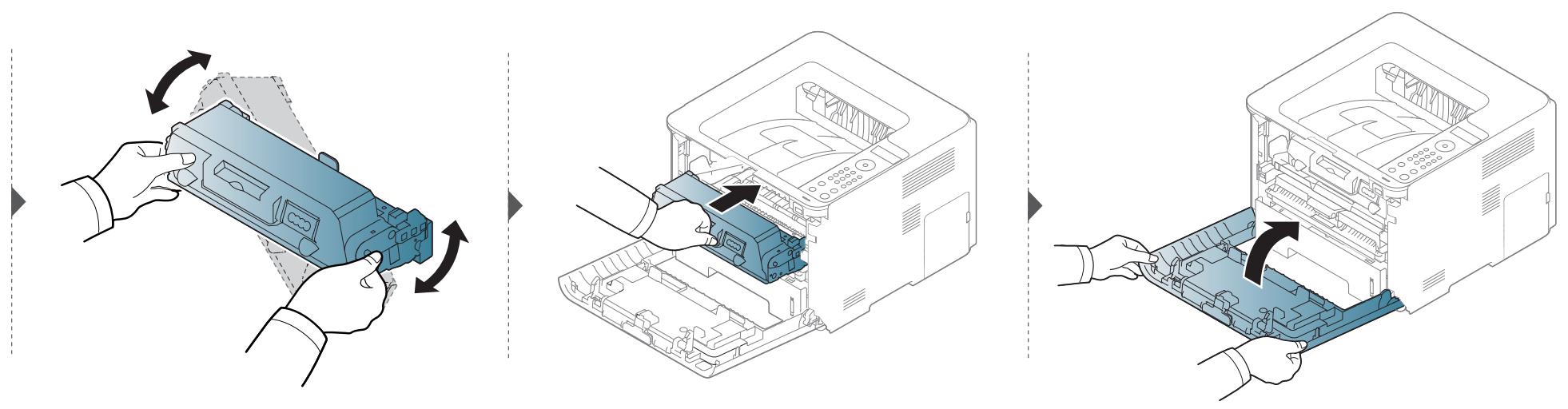 SAMSUNG Sl-/3820ND - Remplacement de la cartouche de toner - 2