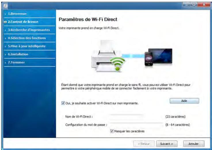 SAMSUNG Sl-/3820ND - Configuration du réseau sans fil - 3