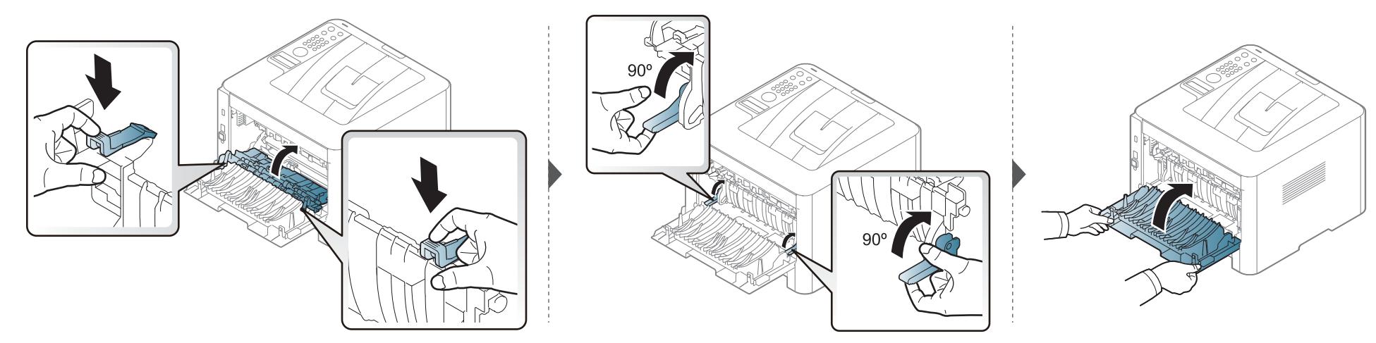 SAMSUNG Sl-/3820ND - Résolution des bourrages papier - 2