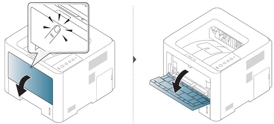 SAMSUNG Sl-/3820ND - Conseils pour l'utilisation du bac (ou du chargeur manuel) polyvalent - 1