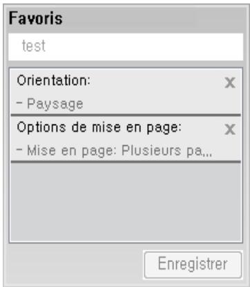 SAMSUNG Sl-/3820ND - Utilisation d'un réglage favori - 1