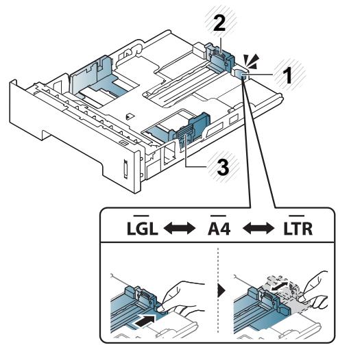 SAMSUNG Sl-/3820ND - Vue d'ensemble du bac - 2