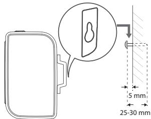 ALTEC LANSING MASTER BARRE DE SON - Monter sur un mur (option b) - 4