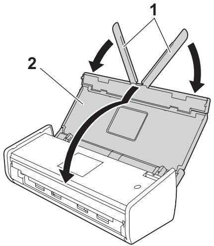 BROTHER ADS1600W - Emballage et expulsion de l'appareil - 1