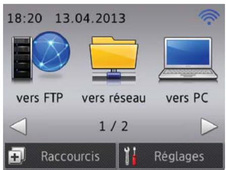 BROTHER ADS1600W - Mode numérisation (uniquement lorsque le capot supérieur est ouvert) - 1
