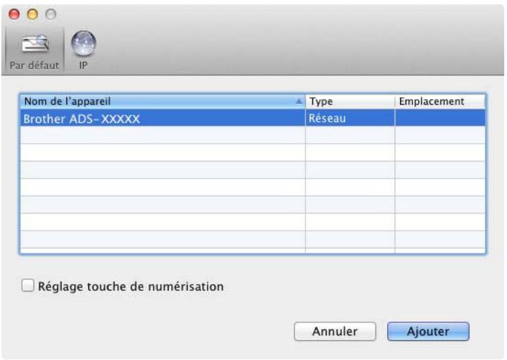BROTHER ADS1600W - Configuration de la numérisation réseau pour macintosh - 3