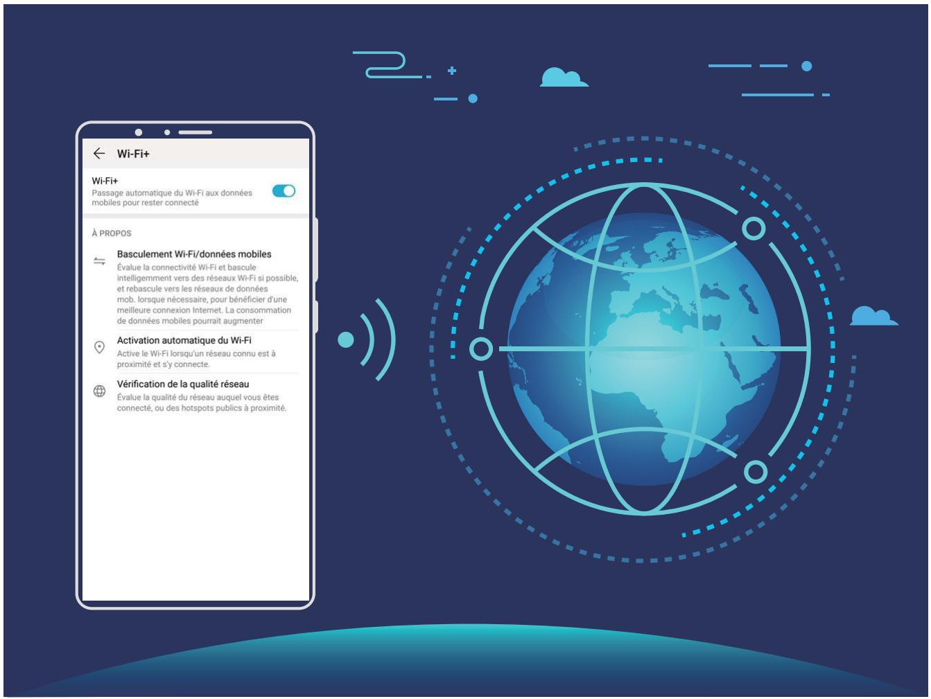 HUAWEI P30 - Introduction à Wi-Fi+ - 1