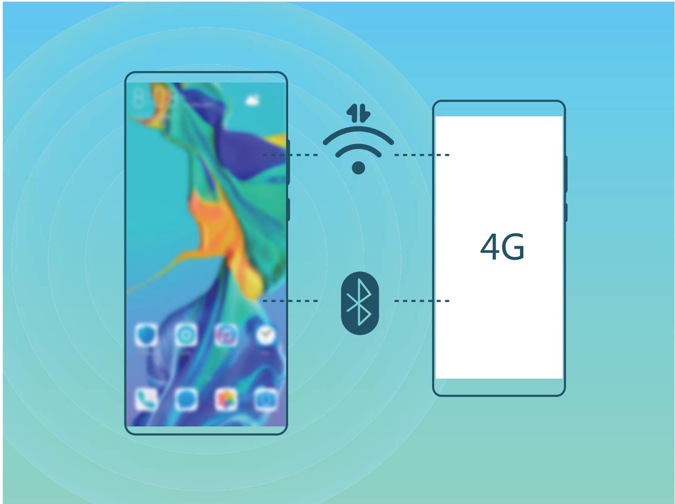 HUAWEI P30 - Partager votre réseau mobile avec d'autres appareils - 1