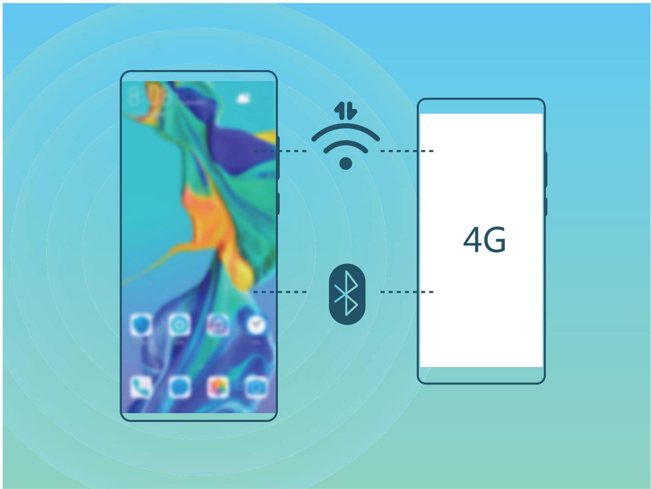 HUAWEI P30 - Partager votre réseau mobile avec d'autres appareils - 1