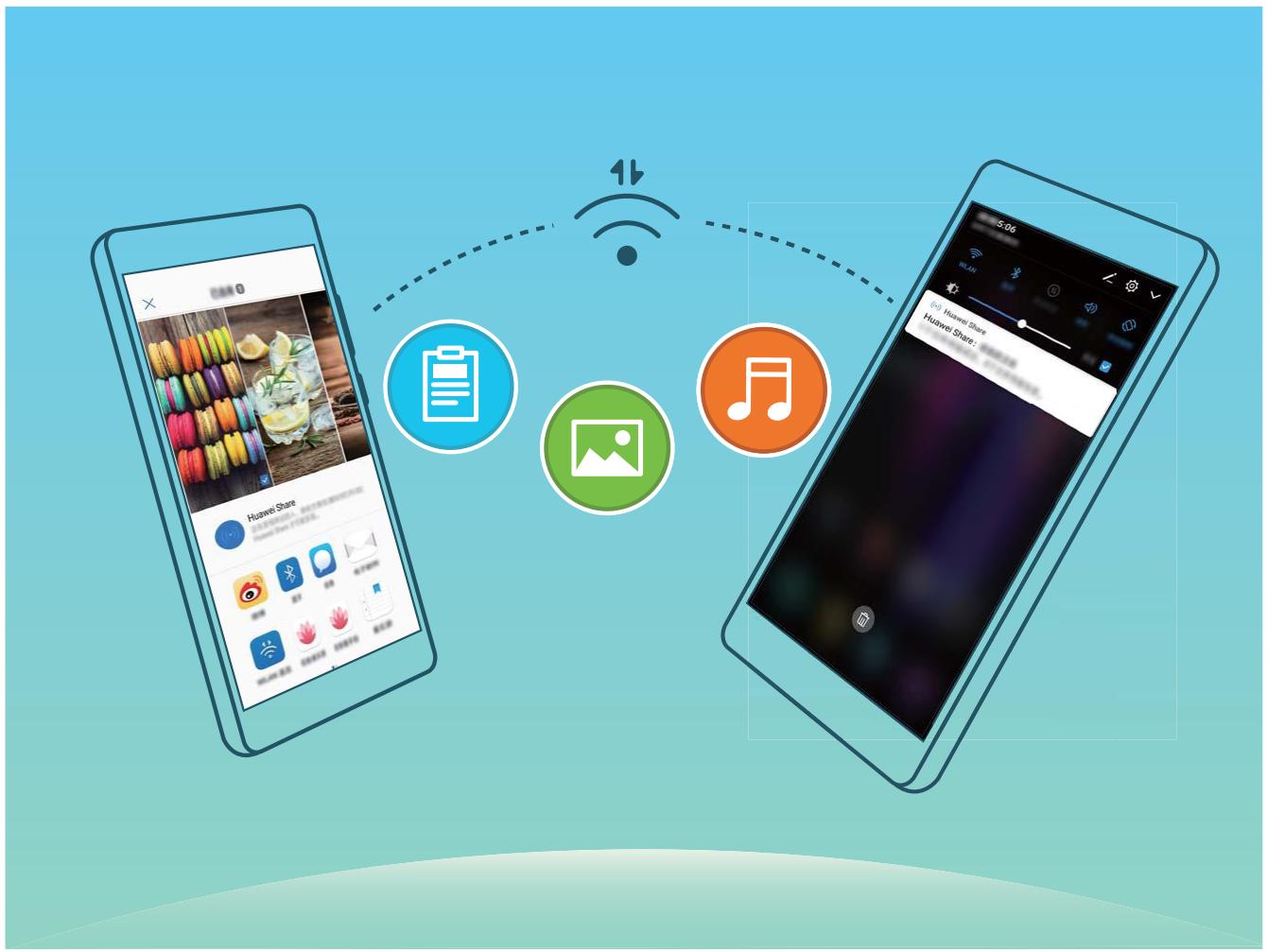 HUAWEI P30 - Transférer des données via wi-fi direct - 1