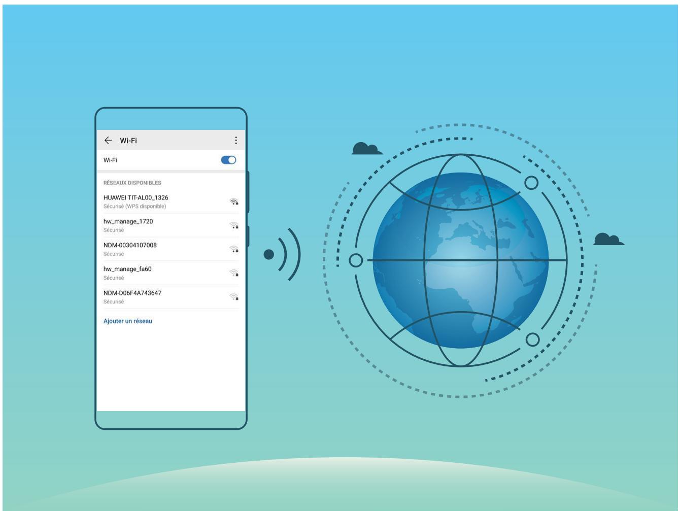 HUAWEI P30 - Se connecter au wi-fi - 1