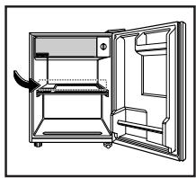 LG-GOLDSTAR GR-151SS - Positionnement du contrôleur de température - 1