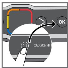 TEFAL GC750D12 - On/Off button - 2