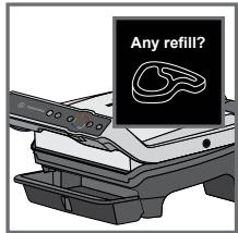 TEFAL GC750D12 - Durchführung eines zweiten Garvorgangs - 2