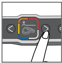 TEFAL GC750D12 - Funktion für tiefgekühnte Lebensmittel - im automatischen Modus - 6