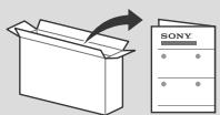 SONY KD43X81K - Guide d'installation - 1