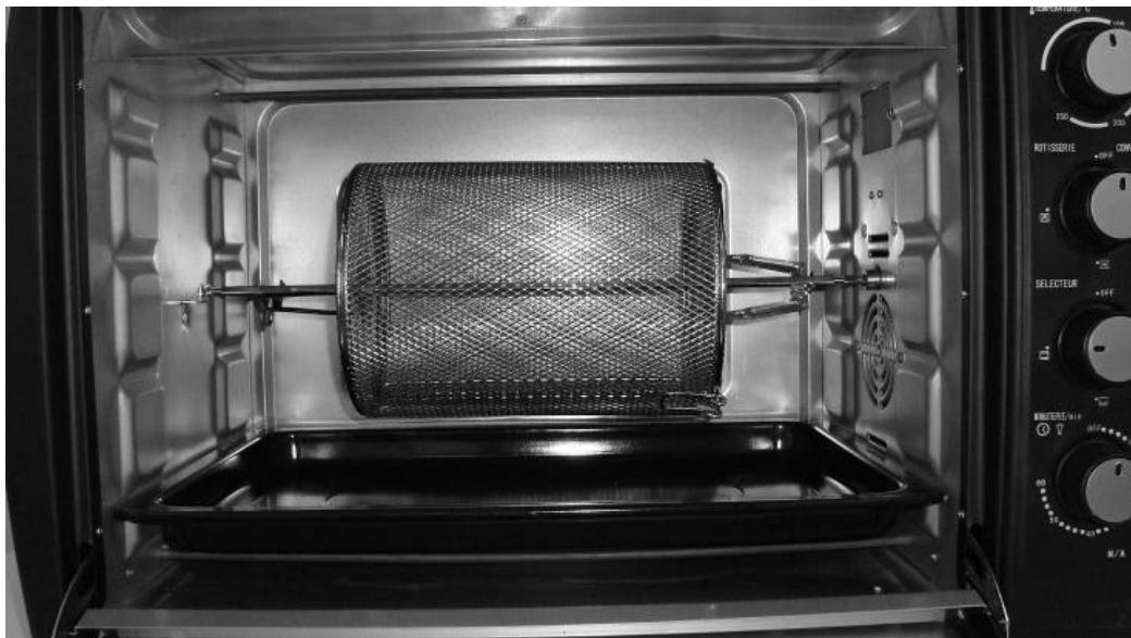 KITCHEN CHEF TY 550 - Mode rotissoire / tournebroche - 1