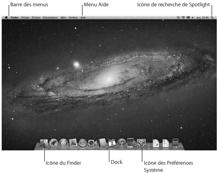 APPLE MBA CTO i7-2.2/256G60 - Étape 4: personnalisez le bureau mac OS x et régler les préférences. - 1