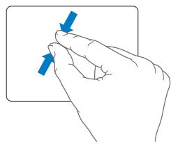 APPLE MBA CTO i7-2.2/256G60 - Utilisation du trackpad multitouch - 4