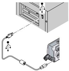 KODAK EASYSHARE18443 - Connexion à l'aide du câble USB - 1