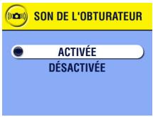 KODAK EASYSHARE18443 - Désactivation du son de l'obturateur - 1