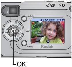 KODAK EASYSHARE18443 - Visualisation simultanée : utilisation de l'écran à cristaux liquides pour cadrer le sujet - 1