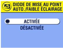 KODAK EASYSHARE18443 - Désactivation de la diode de mise au point automatique avec faible éclairage - 1