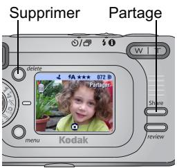 KODAK EASYSHARE18443 - Visualisation rapide : visualisation de la photo qui vient d'être prise - 1