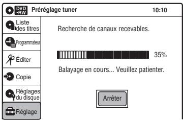SONY RDR-VX410 - Préréglage auto - 1