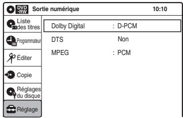 SONY RDR-VX410 - Sortie numérique - 1