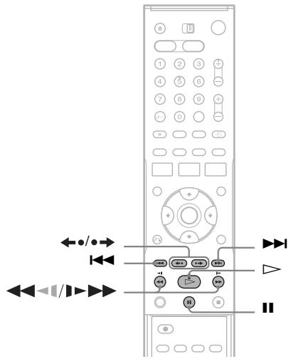 SONY RDR-VX410 - Options de lecture - 1