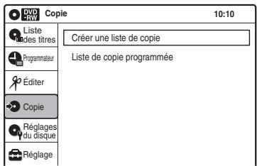 SONY RDR-VX410 - Copie de titres et de scènes sélectionnées (programme dubbing) - 2