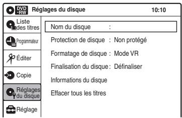 SONY RDR-VX410 - Différences entre les types de disques - 2