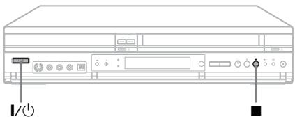 SONY RDR-VX410 - Verrouillage du graveur (child lock) - 1