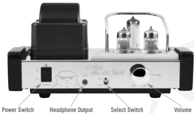 FATMAN I TUBE VALVE DOCK - Contrôles de l'amplificateur - 1