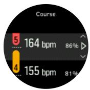 SUUNTO 35 COPPER - Définir des zones FC spécifiques à l'activité - 1