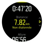 SUUNTO 35 COPPER - Étalandnage de la vitesse et de la distance - 1