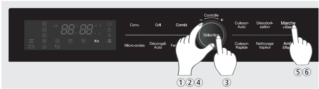 DAEWOO HOC-A2CRBV - Dégel (décongélation minutée avec fonction micro-ondes) - 2