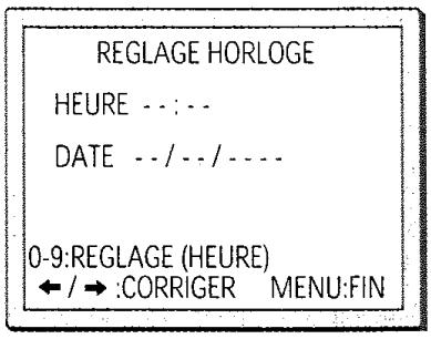 PROLINE SVN9950 - Prérglage de l'heure et de la date - 1