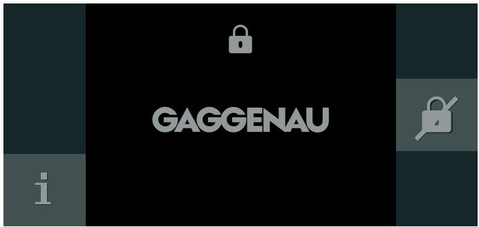 GAGGENAU CM450110 - Désactiver la sécurité enfants - 1
