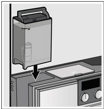 GAGGENAU CM450110 - Remplir le réservoir d'eau et le réservoir pour café en grains - 2