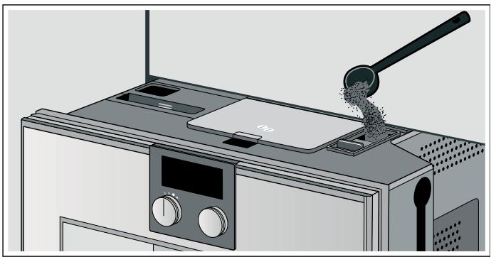 GAGGENAU CM450110 - Préparation d'une boisson à base de café moulu - 1