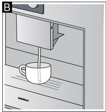 GAGGENAU CM450110 - Rinçage rapide du système à lait - 5