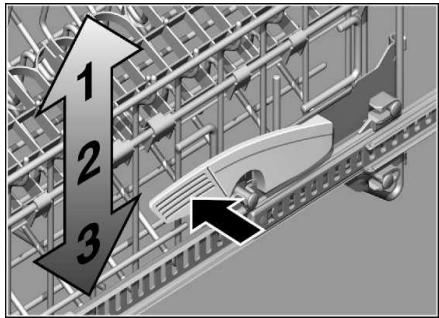 GAGGENEAU DI 460-131 - Modifier la hauteur des paniers - 1