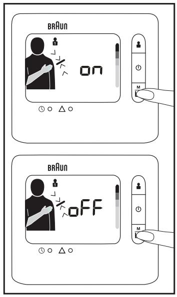 BRAUN BPW4300 - Mode Mémoire - 1