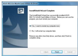 ASUS PCE-N15 - Installer le pilote et les utilisateurs - 6