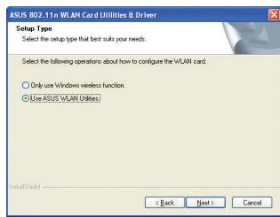 ASUS PCE-N15 - Installer le pilote et les utilisateurs - 7